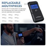VPOW Alcohol Breathalyzer with Digital LCD Display