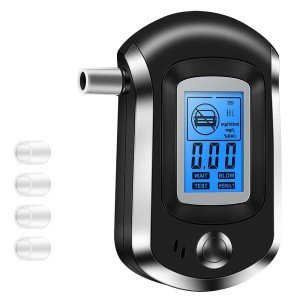 Digital LCD Portable Breath Alcohol Tester