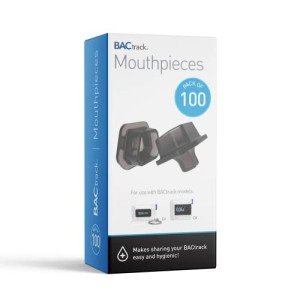 BACtrack C-Series Breathalyzer Mouthpieces - 100 Pack