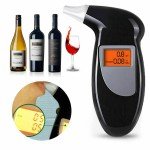 Digital LCD Breathalyzer with Alcohol Level Tester