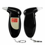Digital LCD Breathalyzer with Alcohol Level Tester