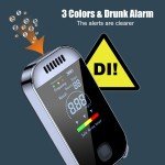 Digital LCD Alcohol Breathalyzer - 0.000-0.199% BAC