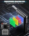 High Accuracy Portable USB Rechargeable Breathalyzer