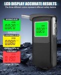 High Accuracy Portable USB Rechargeable Breathalyzer