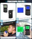 High Accuracy Portable USB Rechargeable Breathalyzer