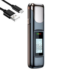 Portable High-Precision Alcohol Breathalyzer with LCD Screen