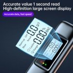 Portable High-Precision Alcohol Breathalyzer with LCD Screen