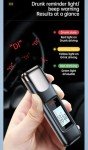 Portable High-Precision Alcohol Breathalyzer with LCD Screen
