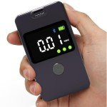 Bluetooth Breathalyzer with Digital LCD Display
