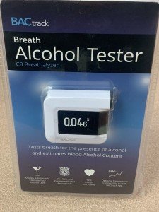 BACtrack C8 Bluetooth Personal Breathalyzer - White/Black