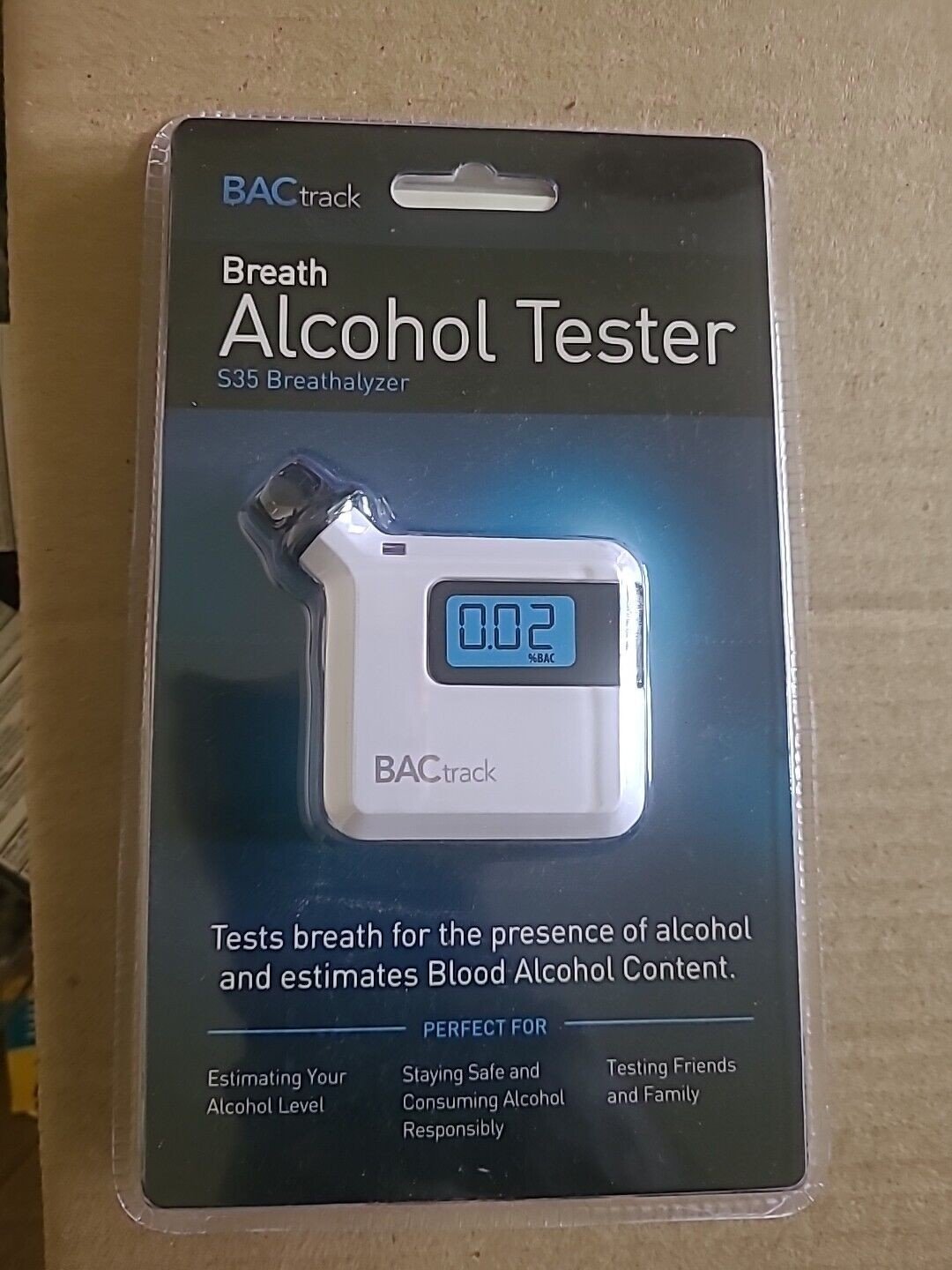 BACtrack S35 Portable Breathalyzer for Alcohol Testing