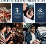 Portable Alcohol Breathalyzer with LCD Display