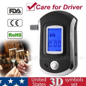 Digital Breath Alcohol Tester for Home Use