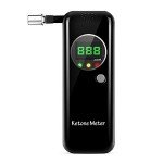 Digital Ketosis Breath Analyzer with 10 Mouthpieces