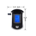 Digital LCD Portable Breathalyzer Alcohol Tester