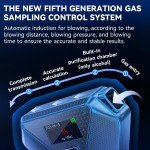 Compact ZBK USB-C Rechargeable Breathalyzer Keychain