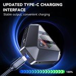 Compact ZBK USB-C Rechargeable Breathalyzer Keychain