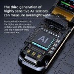 Portable High-Accuracy USB Rechargeable Breathalyzer