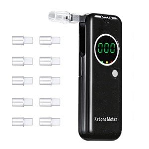 Keto Breath Analyzer with 10 Mouthpieces