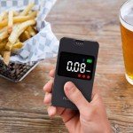 Accurate Personal Breathalyzer with Blue LCD Display