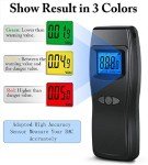 Portable USB Rechargeable Digital Alcohol Breathalyzer