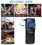 Portable USB Rechargeable Digital Alcohol Breathalyzer