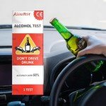 AssuTest Disposable Breathalyzer with 25 Tests
