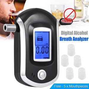 Digital LCD Portable Breath Alcohol Tester