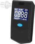 iBACheck Digital Breathalyzer with 10 Memory Tests