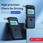 TANCOLA High-Accuracy Portable Breathalyzer with LCD