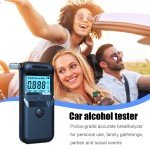 Portable Handheld Alcohol Breathalyzer Tester