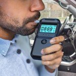 Portable Handheld Alcohol Breathalyzer Tester