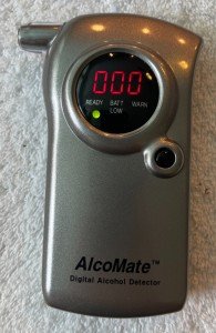 AlcoMate Pro Digital Alcohol Breathalyzer