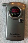 AlcoMate Pro Digital Alcohol Breathalyzer