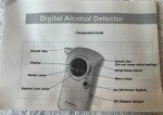 AlcoMate Pro Digital Alcohol Breathalyzer