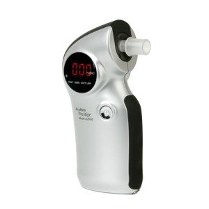 AlcoMate Prestige AL6000 Professional Breathalyzer (Silver)