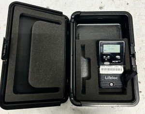 Lifeloc FC10 Plus Personal Breathalyzer with Case