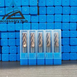 Compact 4-Flute Solid Carbide End Mill Set