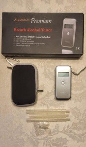 AlcoMate AL7000 Breathalyzer with Accessories