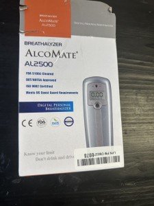 AlcoMate AL2500 Breathalyzer Alcohol Tester