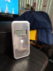 AlcoMate Premium Prism Breathalyzer Device