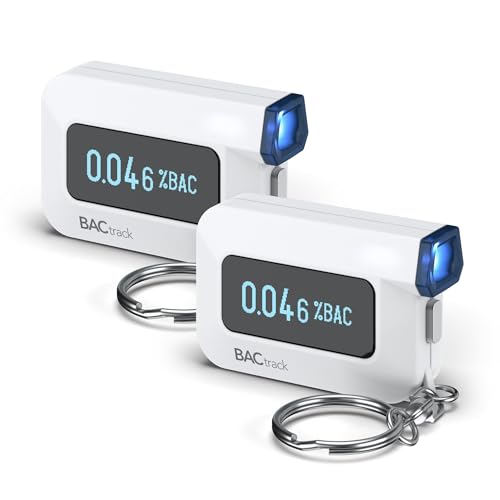 BACtrack C6 Keychain Breathalyzer (2 Pack) | Smartphone Ready