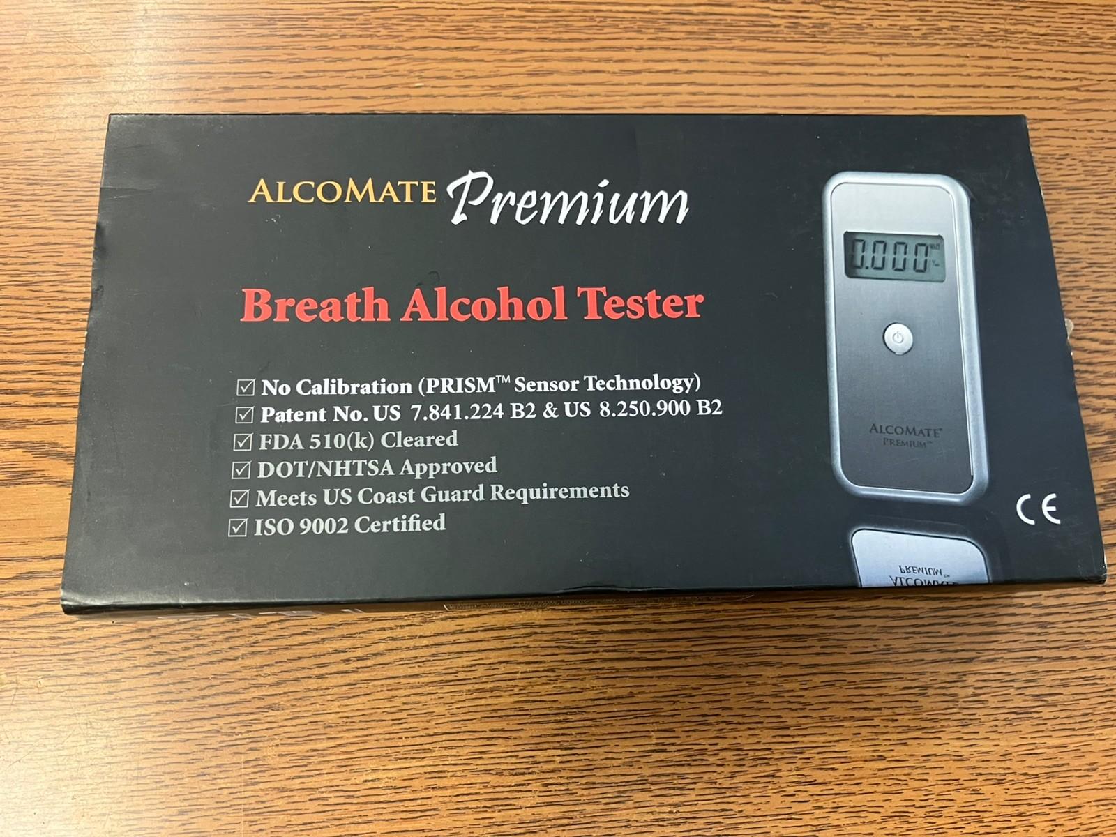 AlcoMate AL7000 Breathalyzer with Carry Case