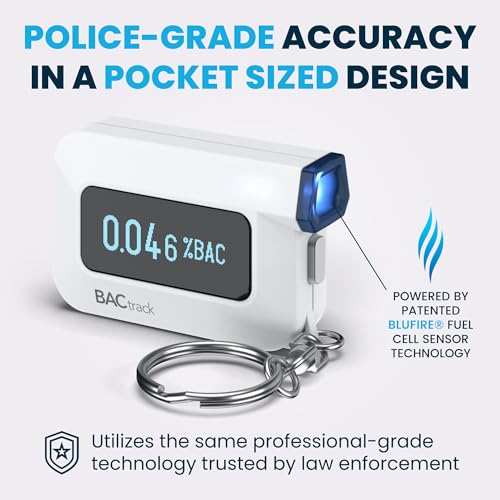 BACtrack C6 Keychain Breathalyzer (2 Pack) | Smartphone Ready