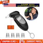 Portable LCD Alcohol Breathalyzer Tester