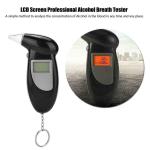 Portable LCD Alcohol Breathalyzer Tester