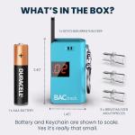 BACtrack Keychain Breathalyzer – Compact Alcohol Tester