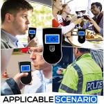 Portable Alcohol Breathalyzer with 20 Mouthpieces
