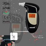 GREENWON Portable Battery-Powered Breathalyzer Keychain