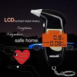 GREENWON Portable Battery-Powered Breathalyzer Keychain